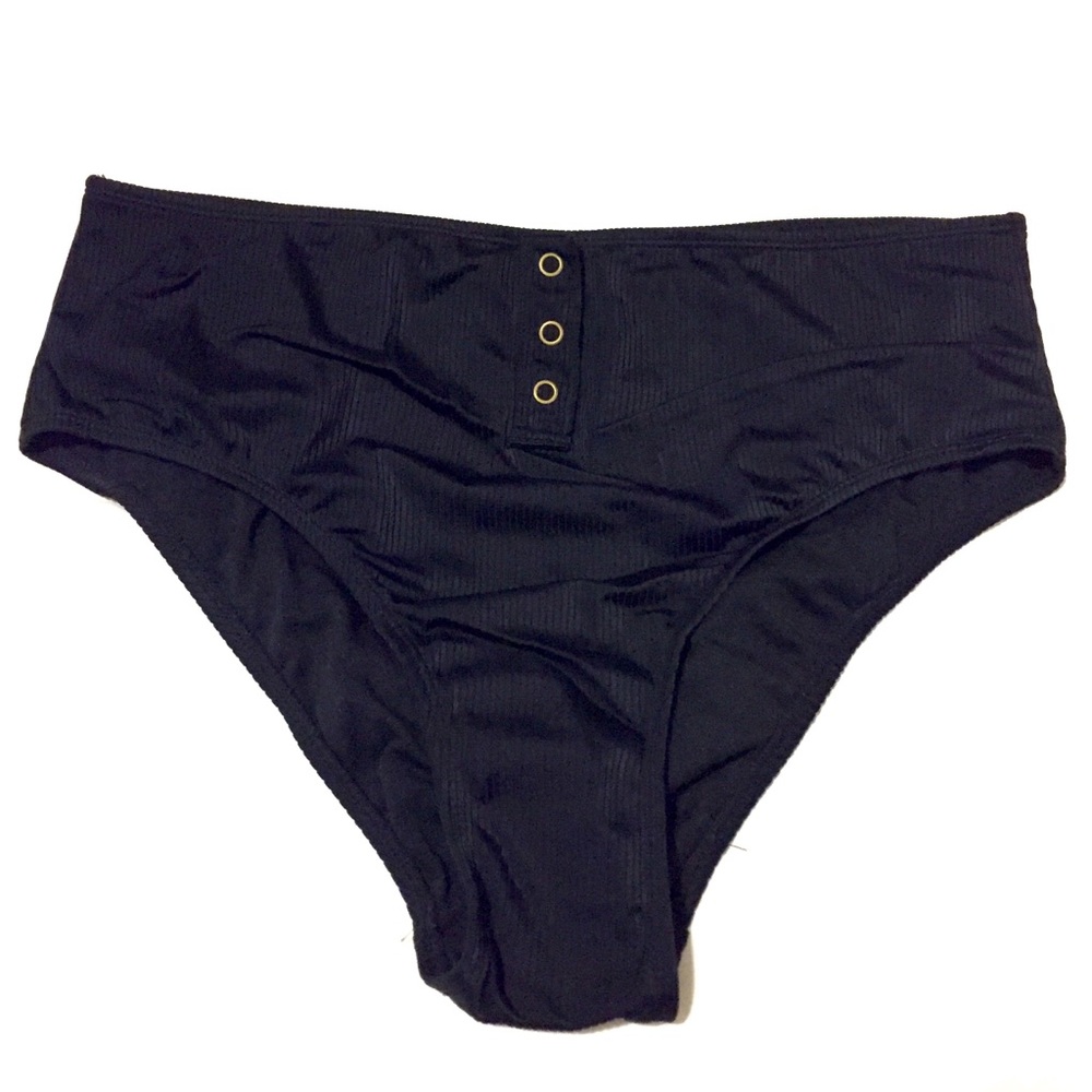 Xhilaration | Ribbed High-Waist Bikini Bottoms